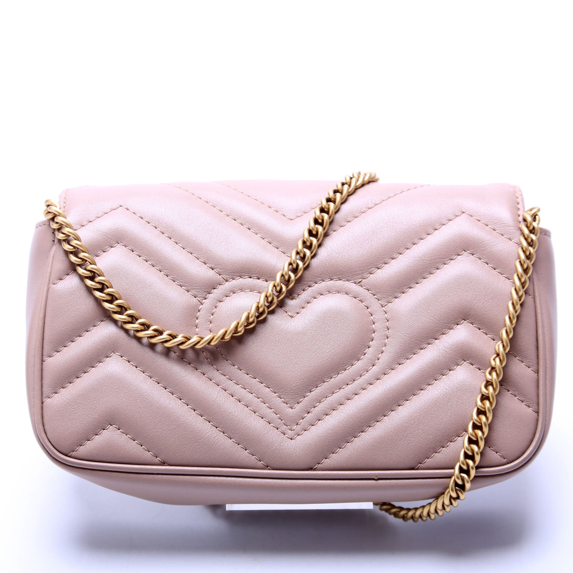Gucci Marmont Super Mini Flap Travel Bag Flap 10