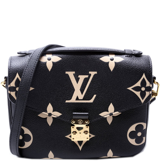 Louis Vuitton Pochette Metis Bicolor Empreinte Clutch Bag Empreinte 2