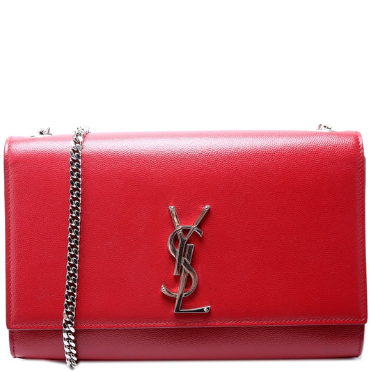 YSL Saint Laurent Kate Satchel Grain Bag Medium Satchel Bag Grain Medium 364031