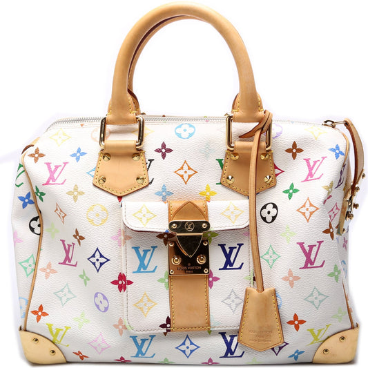 Louis Vuitton Speedy 30 Multicolor Handbag Multicolor 3