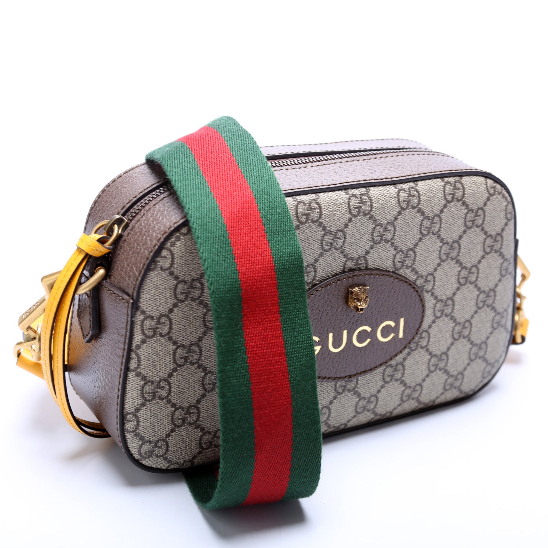 Gucci GG Supreme Messenger Travel Bag