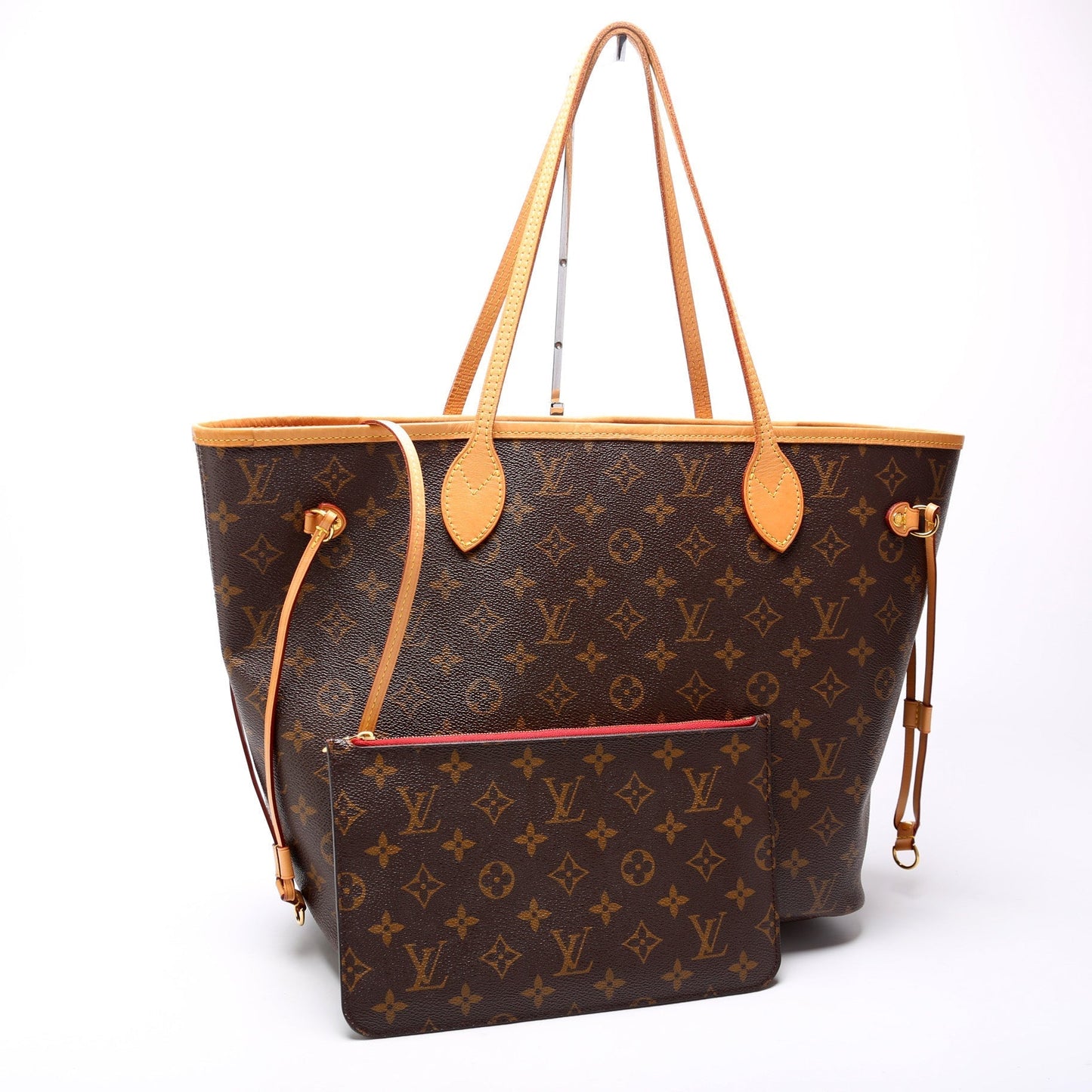 Louis Vuitton Neverfull W MM Monogram Wallet Case Monogram 28