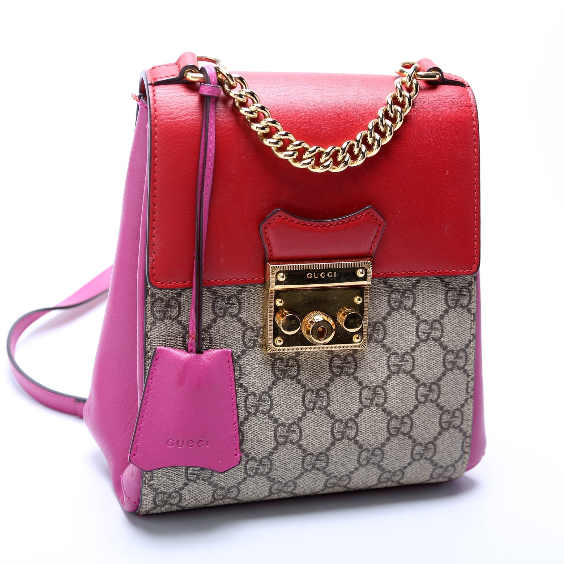 Gucci Padlock Backpack GG Supreme