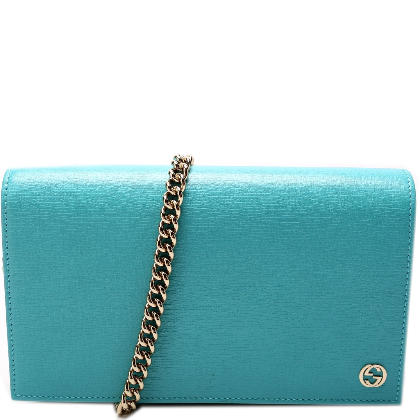 Gucci Interlocking GG Chain Wallet Case Chain Wallet