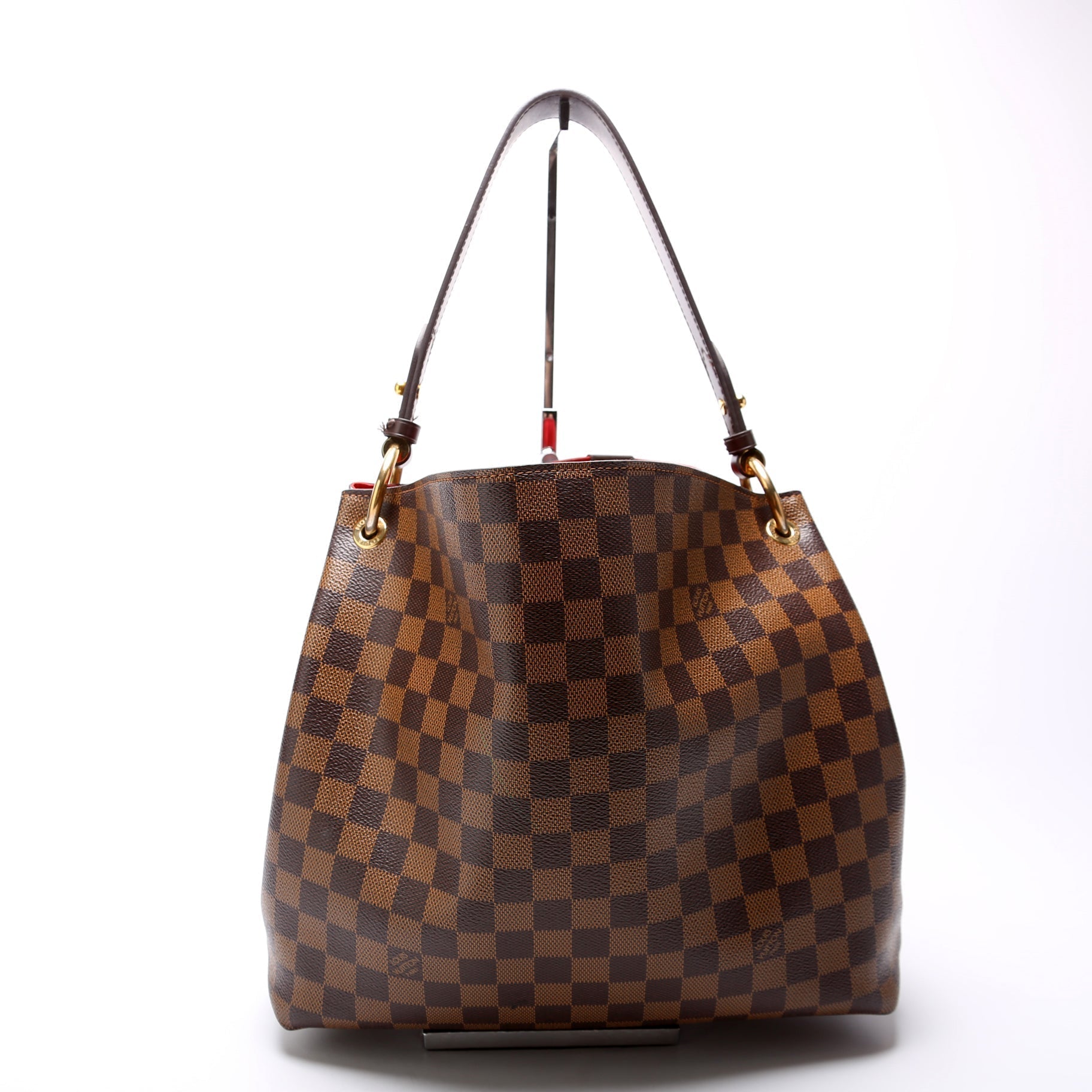 Louis Vuitton Graceful PM Ebene Damier Handbag Ebene 12