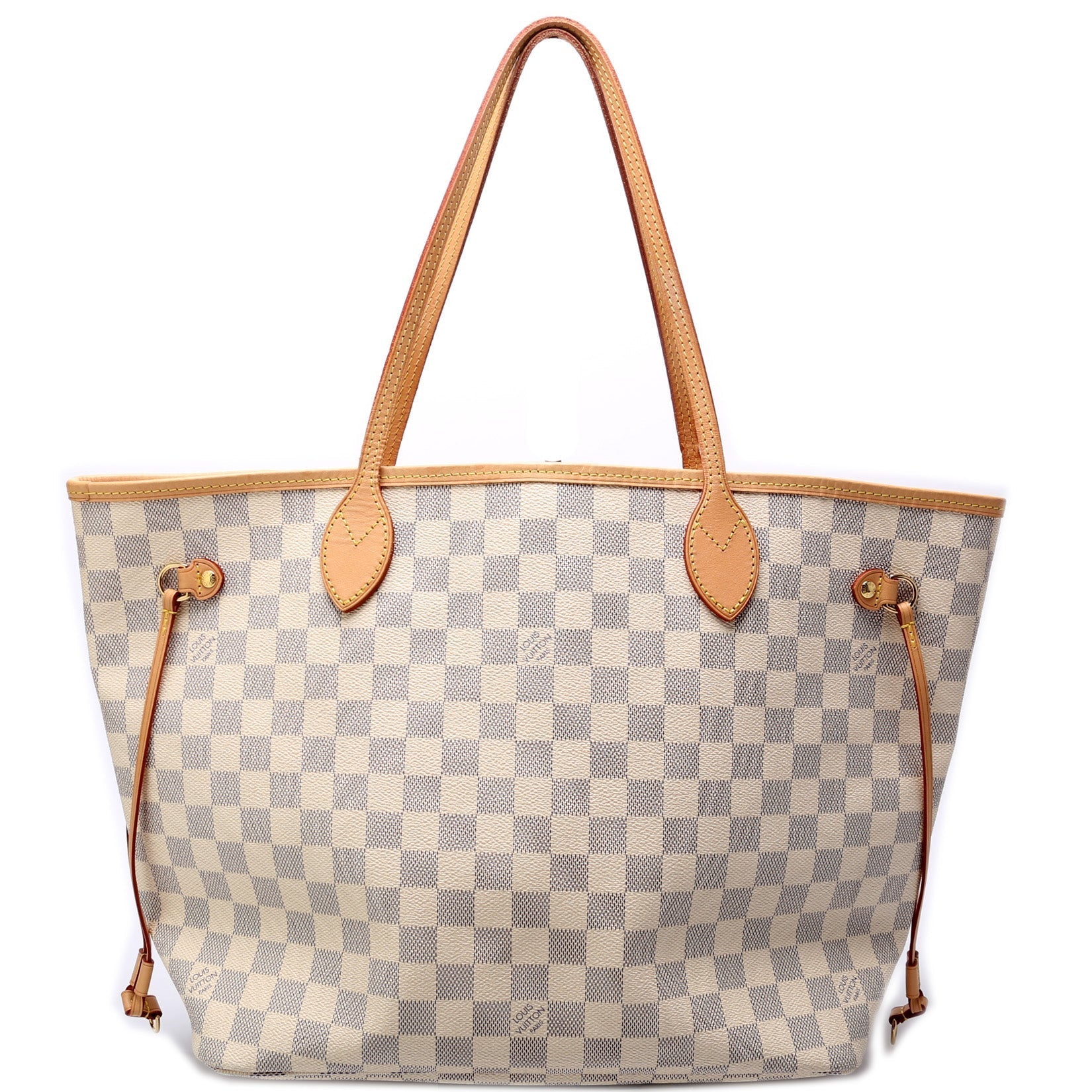 Louis Vuitton Neverfull MM Azur Damier Tote Bag Azur 20