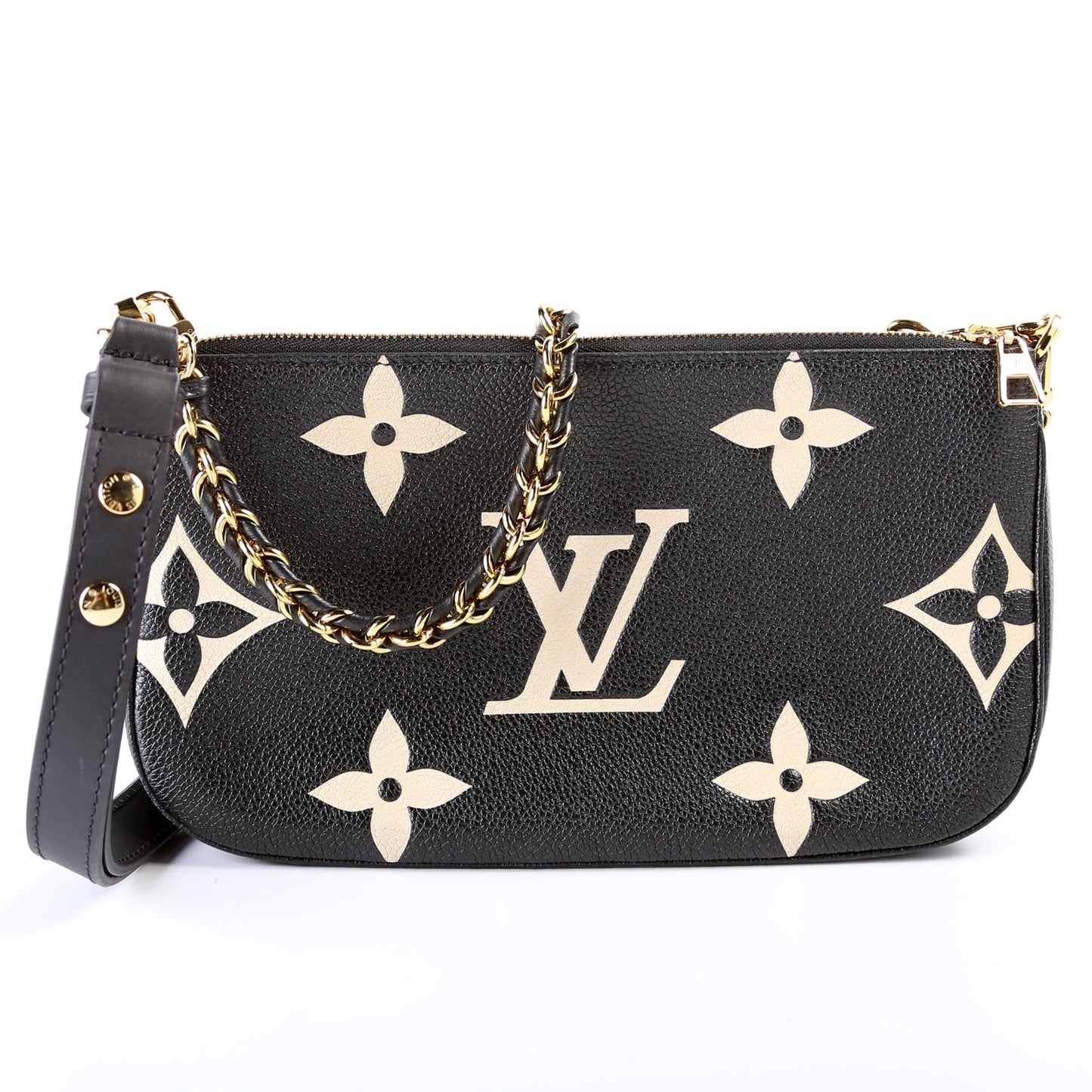 Louis Vuitton Multi Pochette Bicolor Empreinte Clutch Bag Bicolor Empreinte