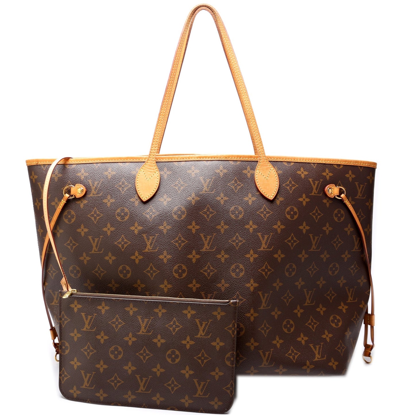 Louis Vuitton Neverfull w GM Monogram Wallet Case Monogram 10