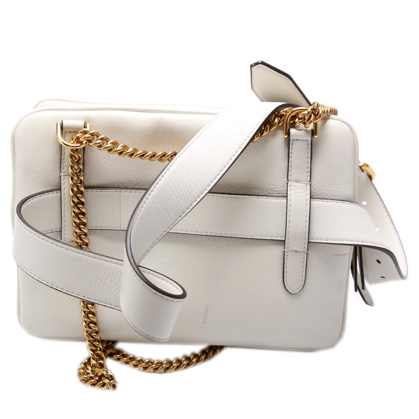 Fendi Ff Upside Down Belt 8Bt305 Bag Leather