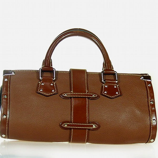 Louis Vuitton M91884 Sheep Cienne Suhari Epanui Leather Brown Handbag