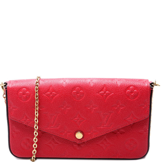 Louis Vuitton Pochette Felicie Empreinte Clutch Bag Empreinte 41