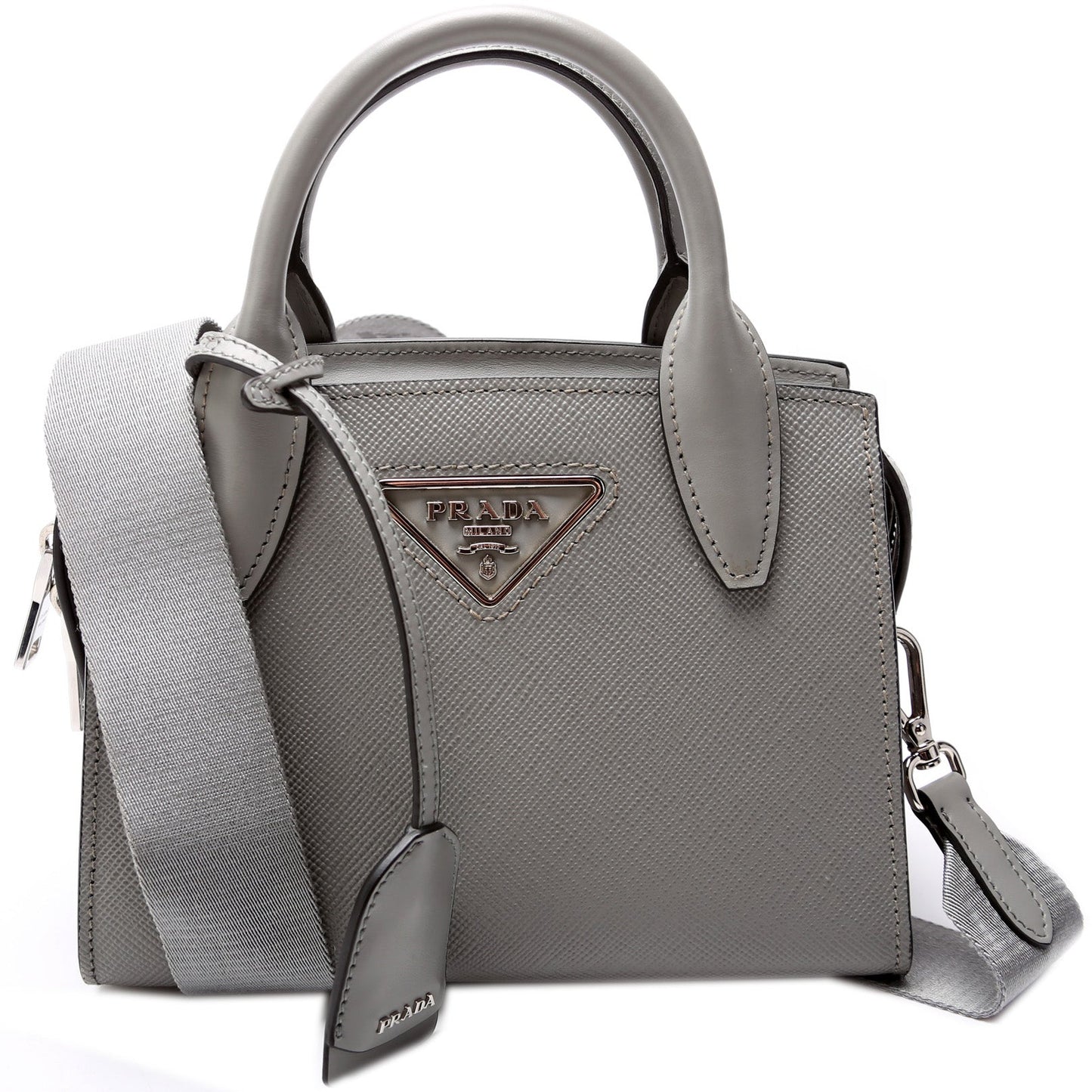 Prada Kristen Saffiano Satchel Bag Travel Bag