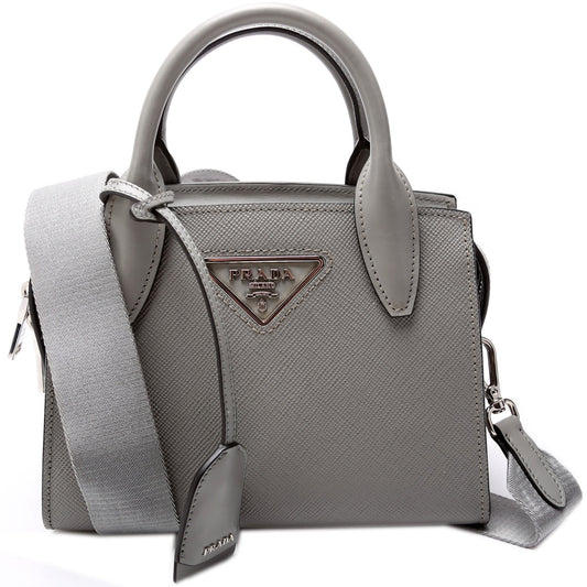 Prada Kristen Saffiano Satchel Bag Travel Bag
