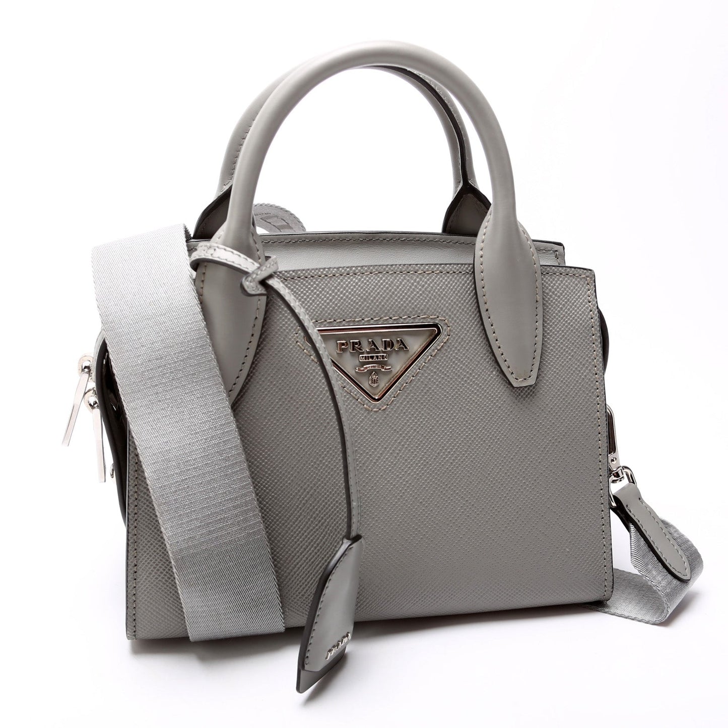 Prada Kristen Saffiano Satchel Bag Travel Bag