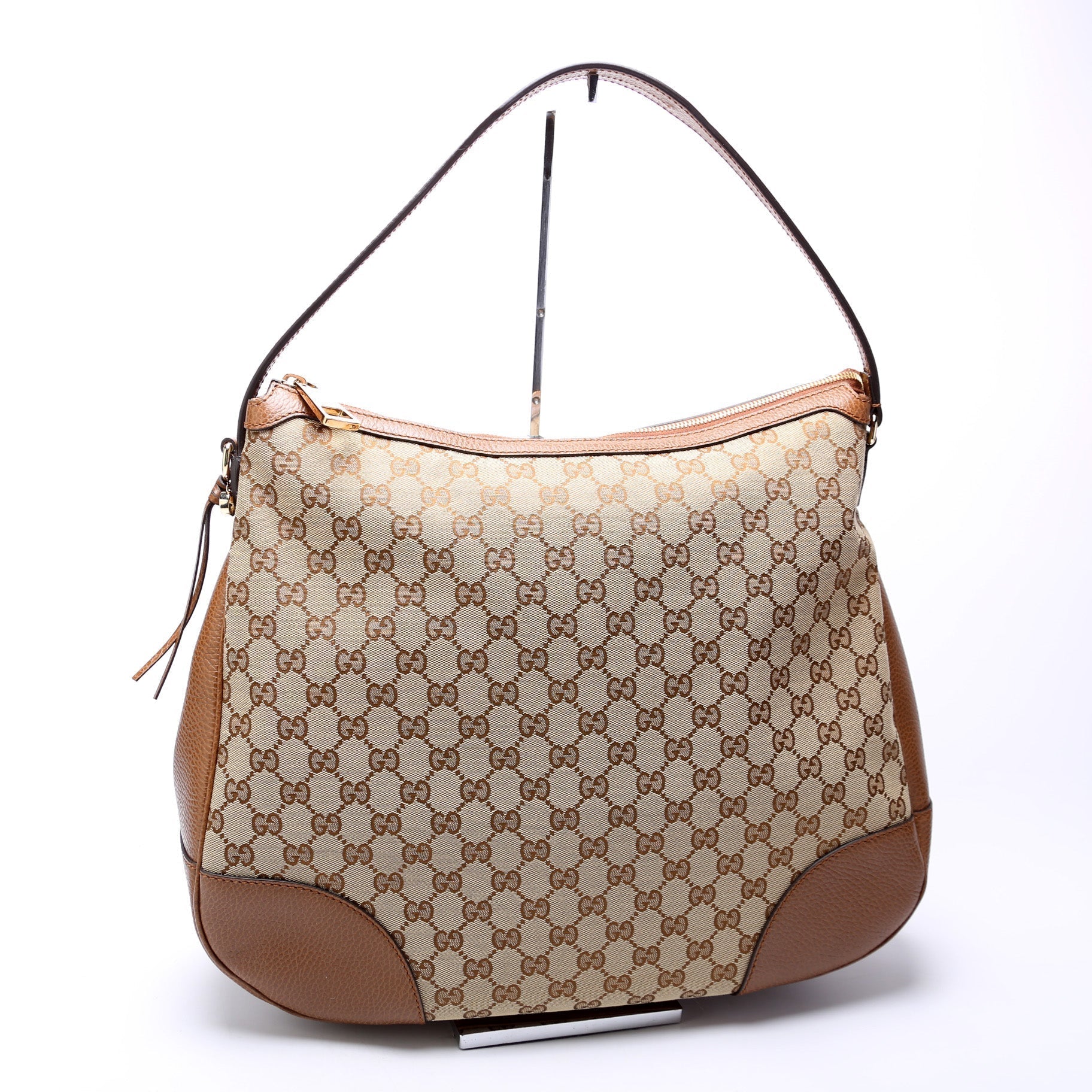 Gucci GG Bree Canvas Shoulder Bag Bree Hobo