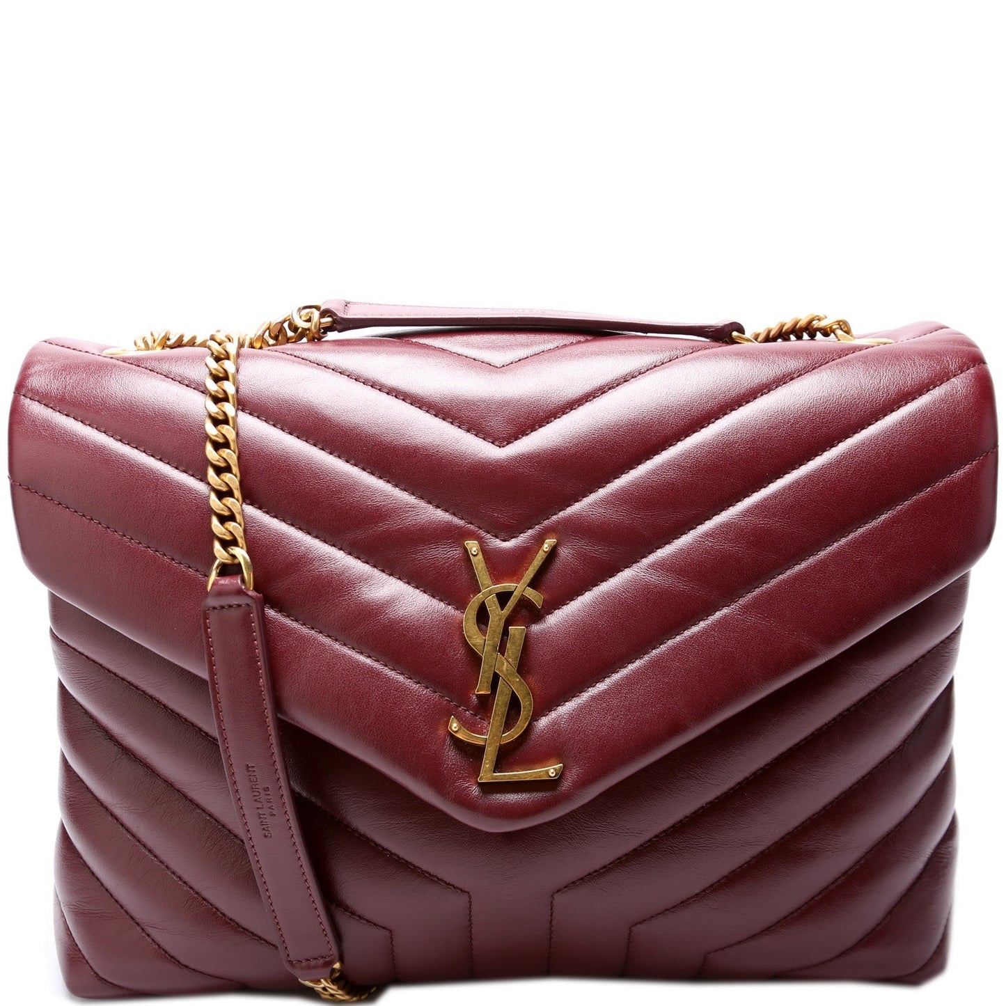 YSL Saint Laurent Loulou Bag Quilted Medium Travel Bag