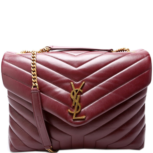 YSL Saint Laurent Loulou Bag Quilted Medium Travel Bag