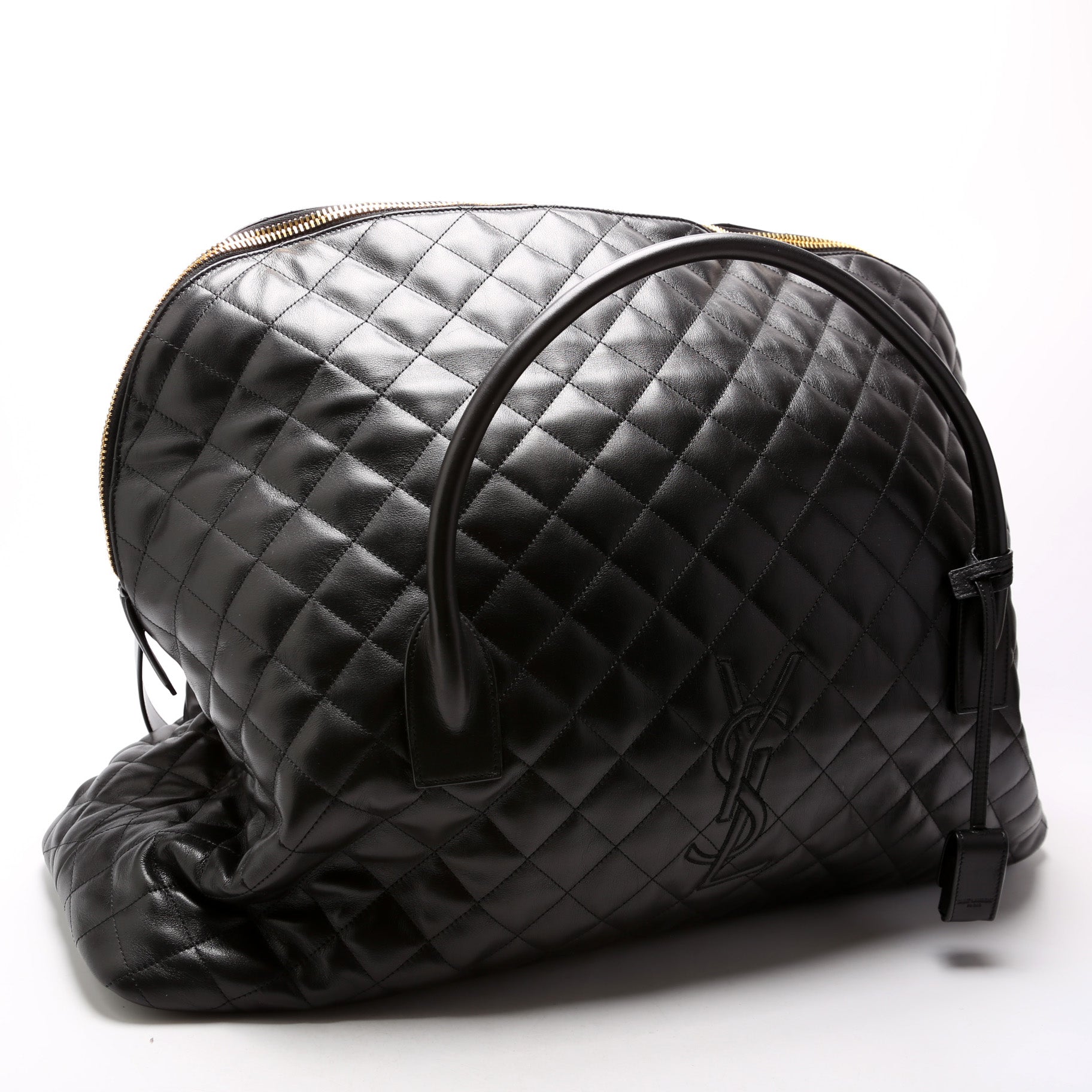 YSL Saint Laurent Saint Laurent Es Giant Travel Calfskin Bag Quilted Travel Bag