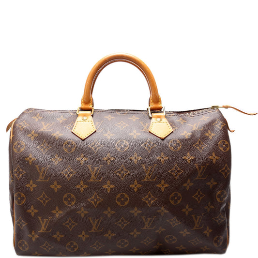 Louis Vuitton Speedy 35 Monogram Handbag Monogram 22