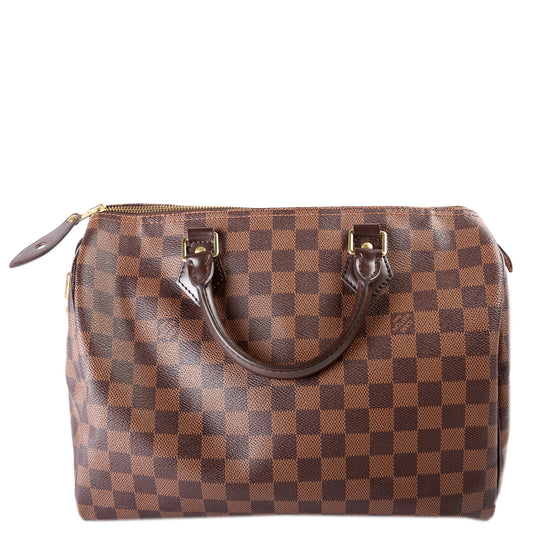 Louis Vuitton Speedy 30 Ebene Damier Handbag Ebene 19