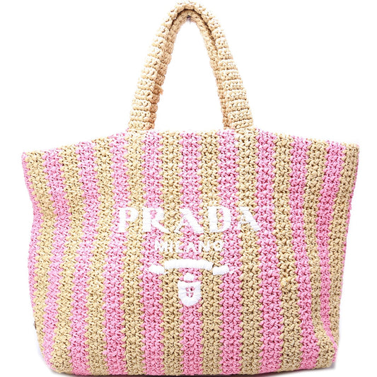 Prada Tote Bag Raffia Large