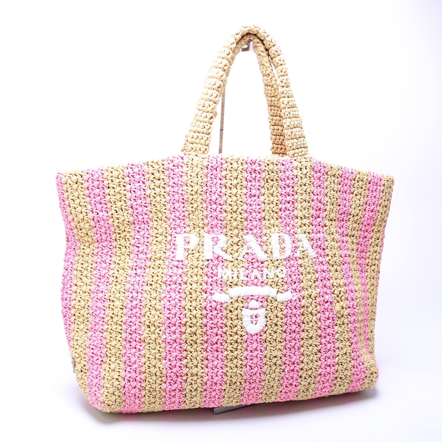 Prada Tote Bag Raffia Large