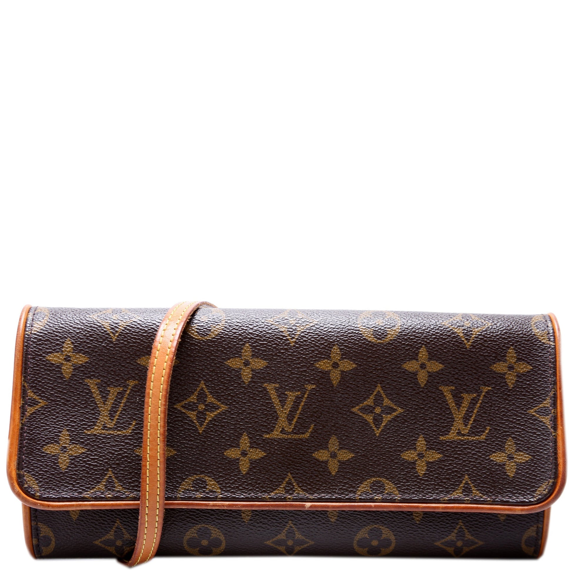 Louis Vuitton Pochette Twin GM Monogram Clutch Bag Monogram 11