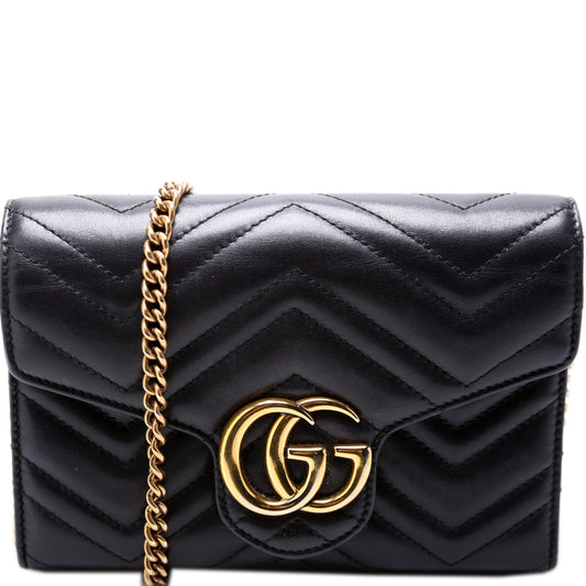 Gucci Marmont Chain Wallet Case Wallet 16