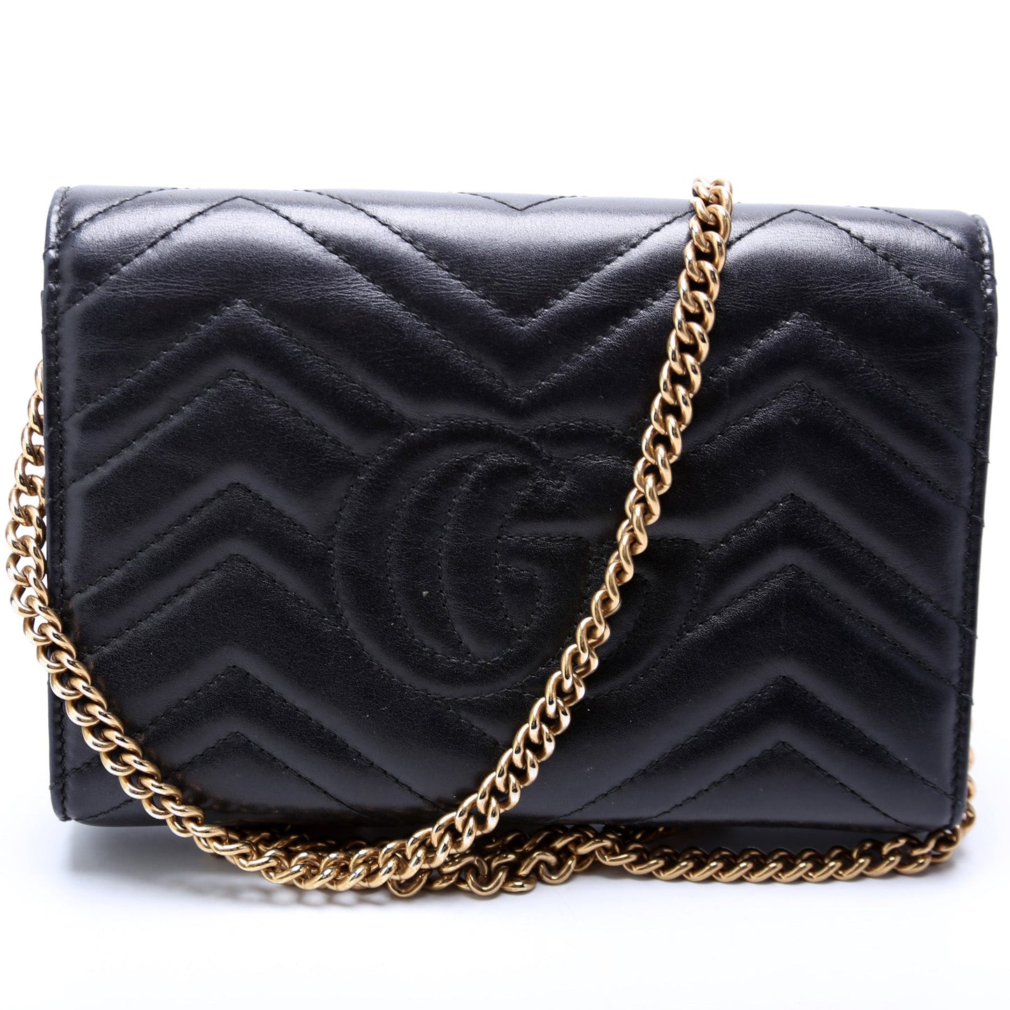 Gucci Marmont Chain Wallet Case Wallet 16
