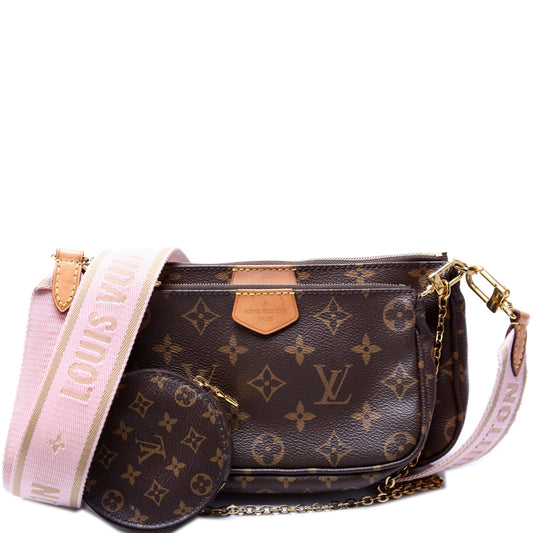 Louis Vuitton Multi Pochette Monogram Clutch Bag Monogram 22