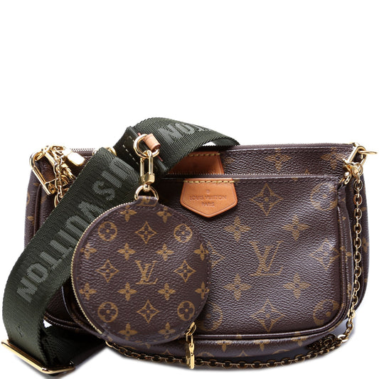 Louis Vuitton Multi Pochette Monogram Clutch Bag Monogram 19