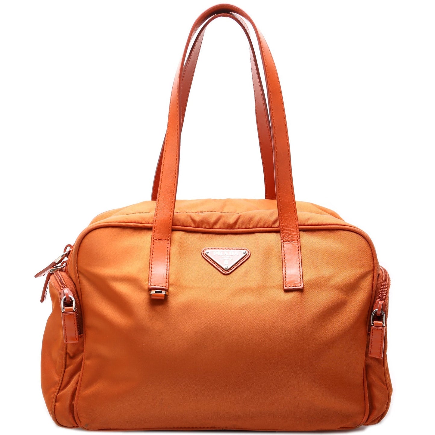 Prada Vela Sport Side Zipper Bag Nylon Travel Bag