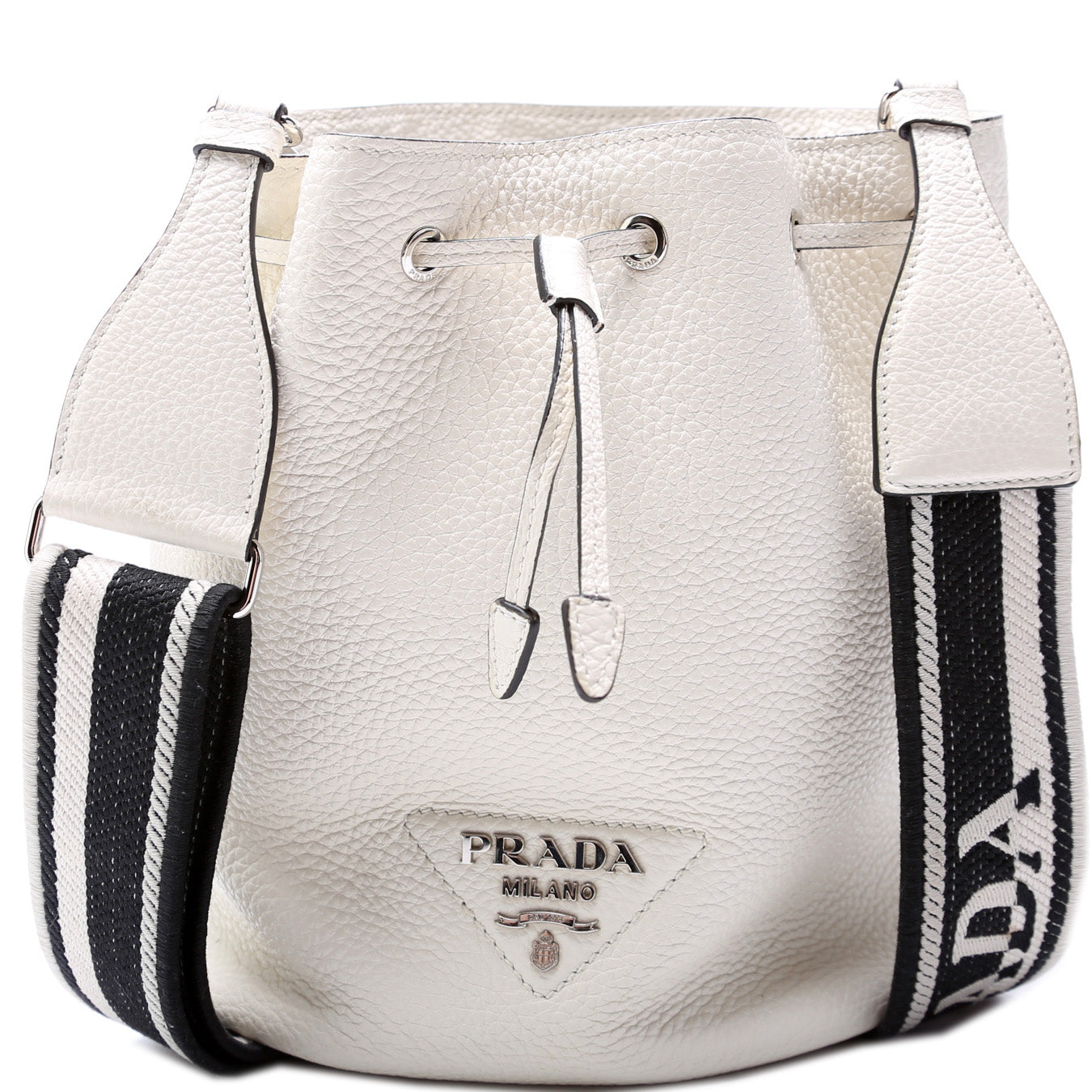 Prada Prada Bucket Leather Bag Bucket Bag