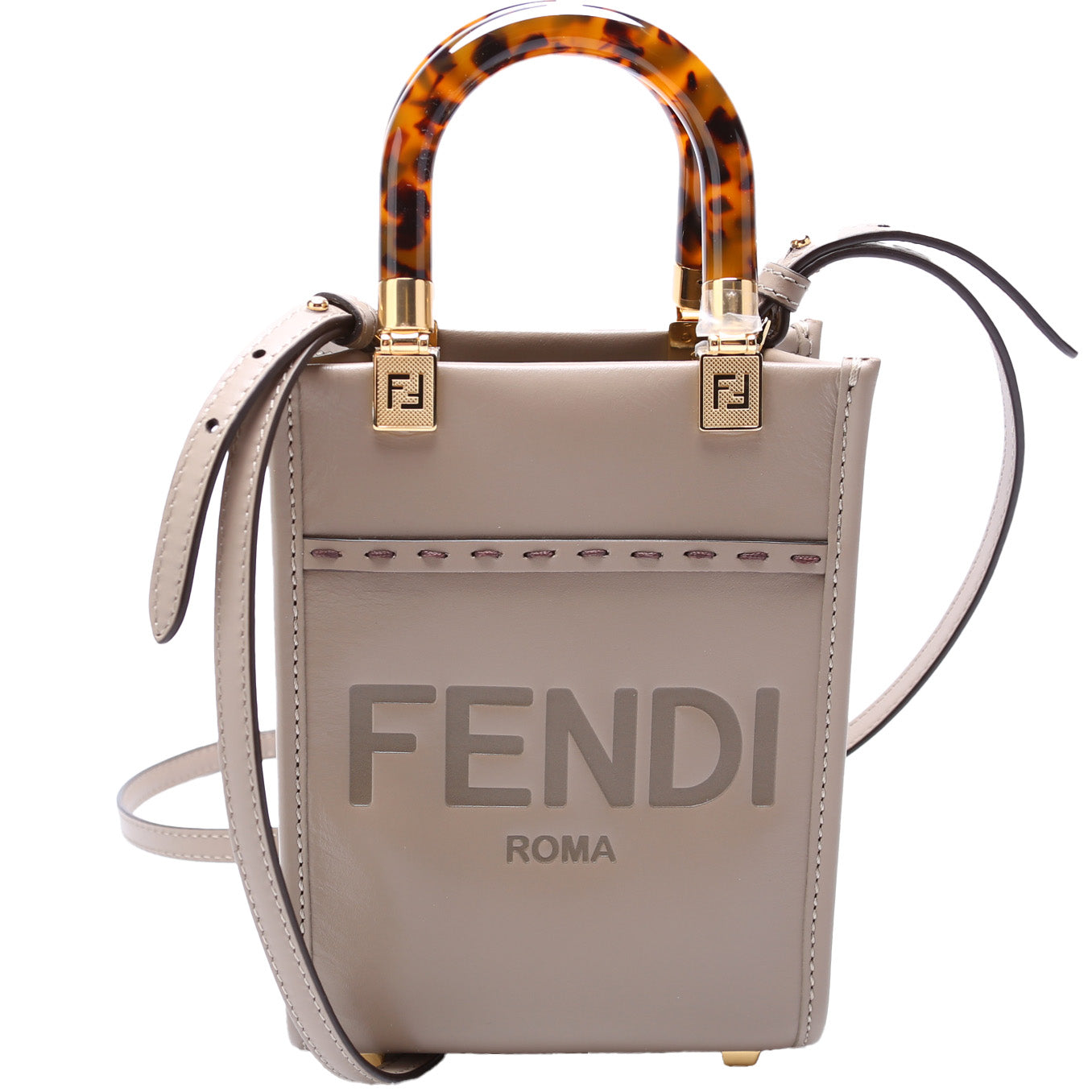 Fendi 8Bs051 Sunshine Shopper Bag Mini Travel Bag Sunshine Shopper 1