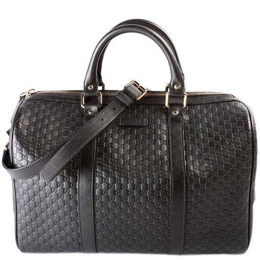 Gucci Boston Strap Micro Travel Bag Guccissima 1