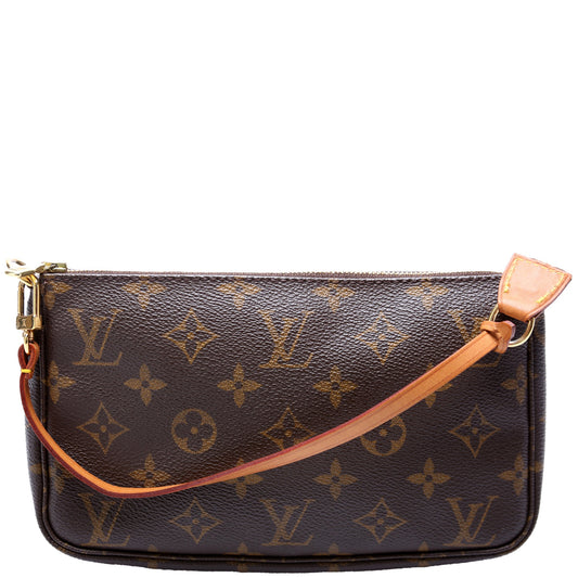 Louis Vuitton Pochette Accessories Monogram Clutch Bag Monogram 18