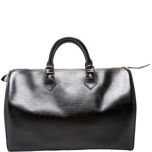 Louis Vuitton Speedy 35 Epi Handbag Epi 8