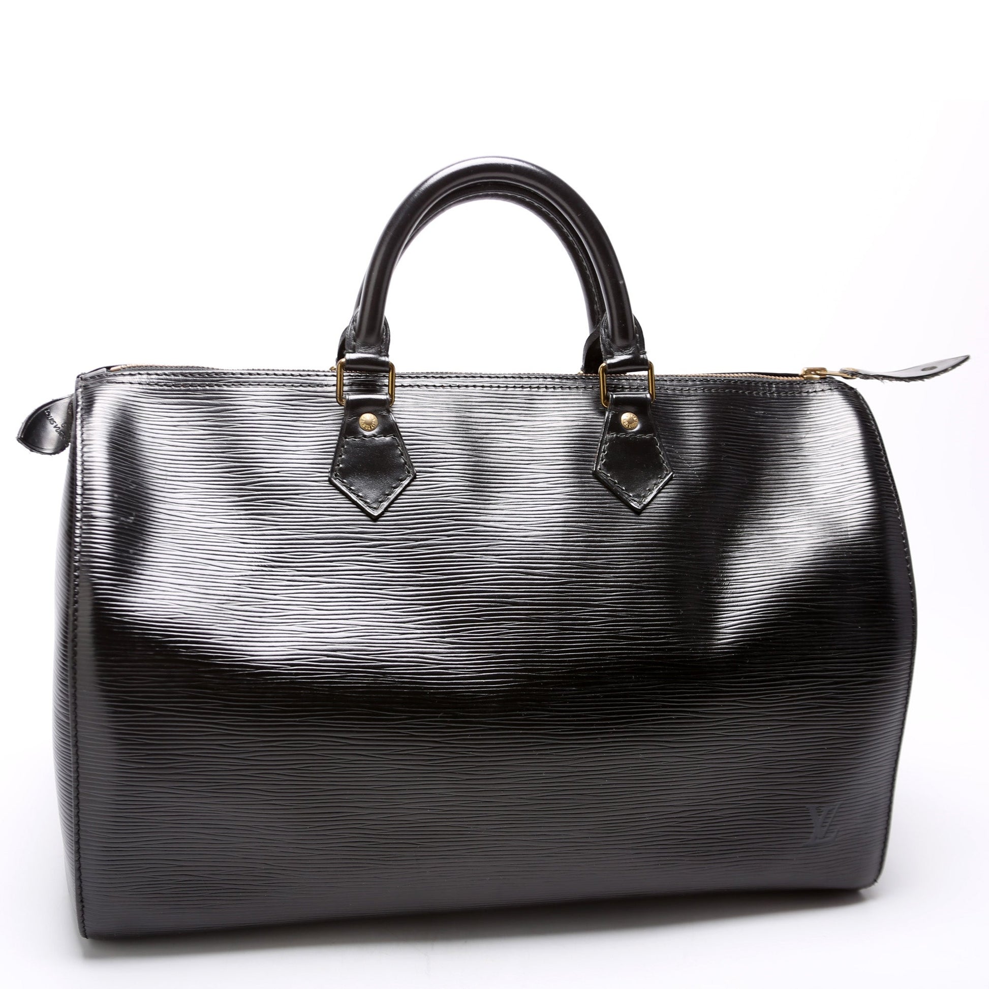 Louis Vuitton Speedy 35 Epi Handbag Epi 8