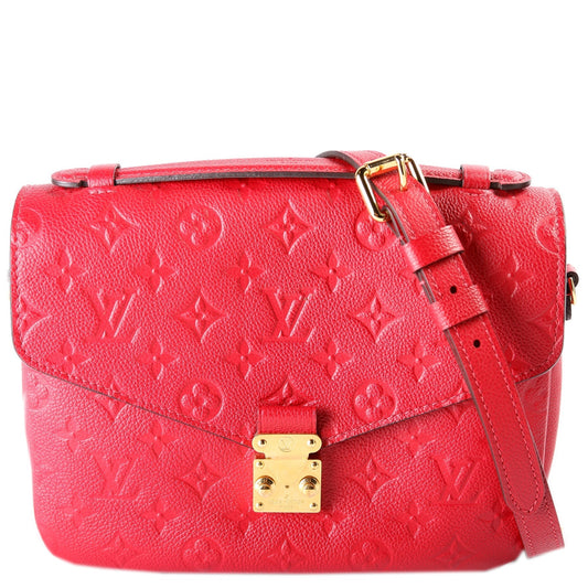 Louis Vuitton Pochette Metis Empreinte Clutch Bag Metis Empreinte