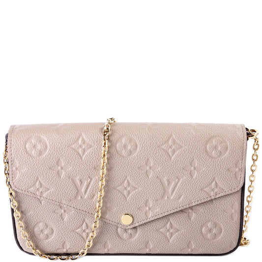 Louis Vuitton Pochette Felicie Empreinte Clutch Bag Empreinte 53