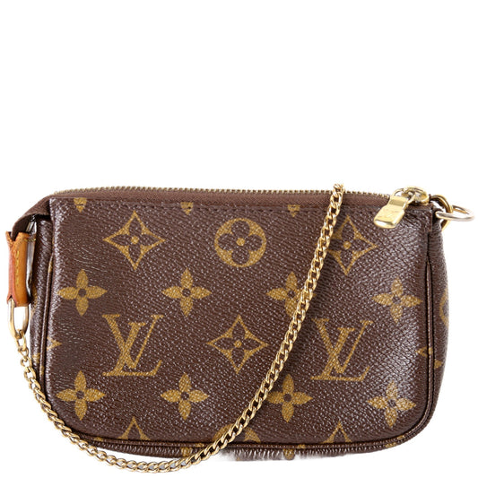Louis Vuitton Pochette Accessories Monogram Clutch Bag Monogram 16