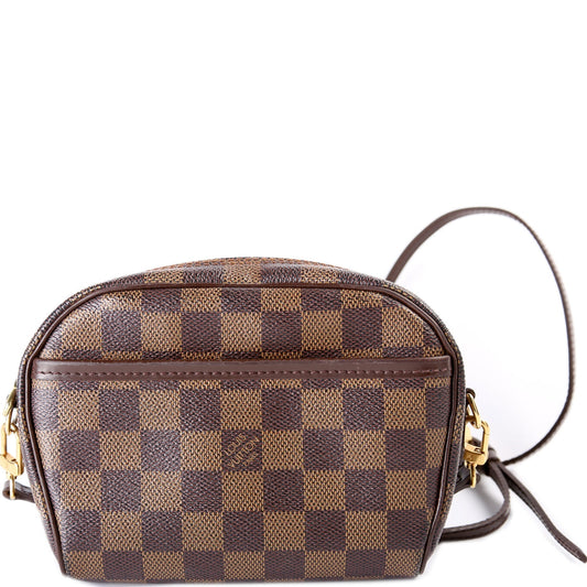 Louis Vuitton Ipanema Pochette Ebene Damier Clutch Bag
