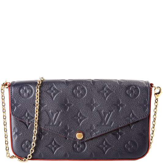 Louis Vuitton Pochette Felicie Empreinte Clutch Bag Empreinte 56