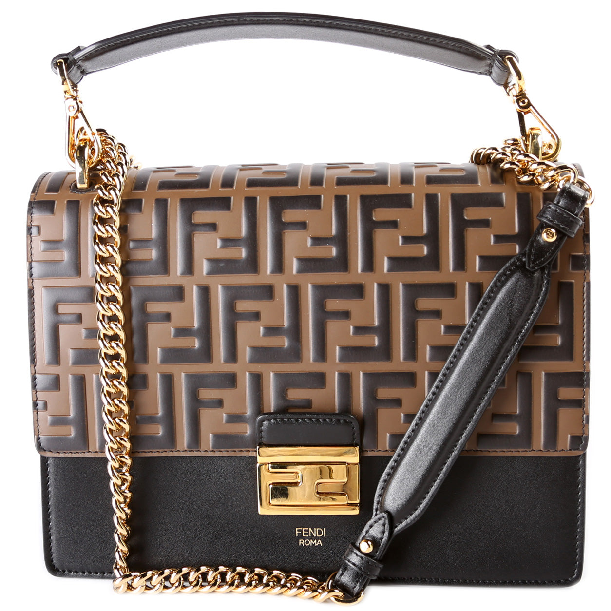 Fendi Kan Shoulder Bag Large