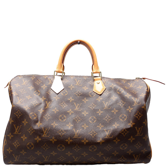 Louis Vuitton Speedy 40 Monogram Handbag Monogram 12