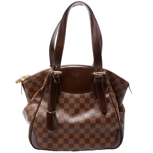 Louis Vuitton Verona Ebene MM Damier Handbag Ebene 12