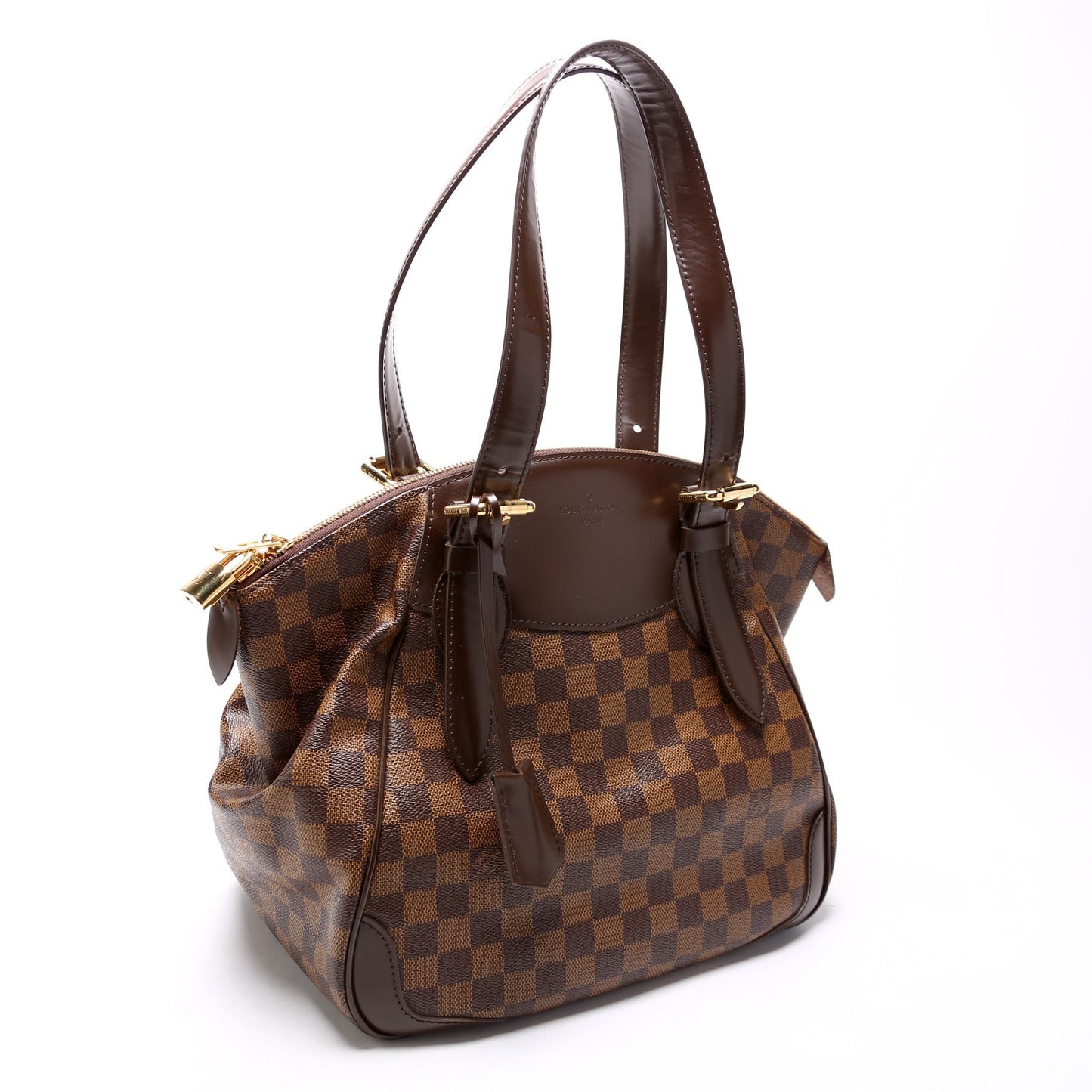 Louis Vuitton Verona Ebene MM Damier Handbag Ebene 12