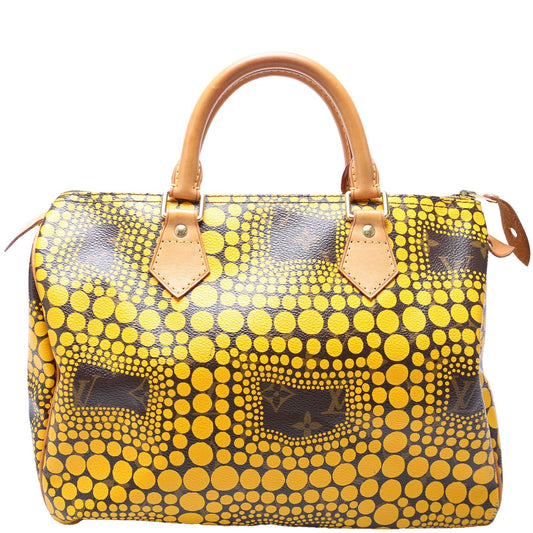 Louis Vuitton Speedy 30 Kusama Handbag