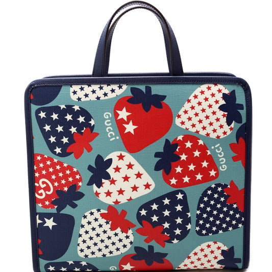 Gucci Kids Line Strawberry Tote Bag