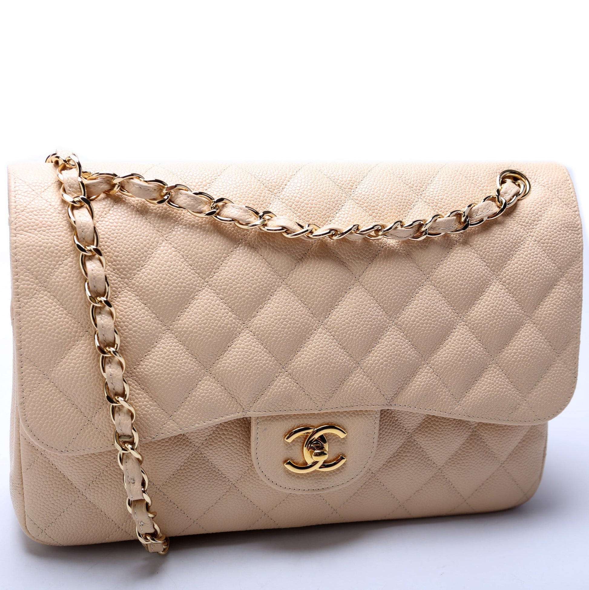 Chanel Classic Flap Jumbo Caviar 18M Handbag 18M 3